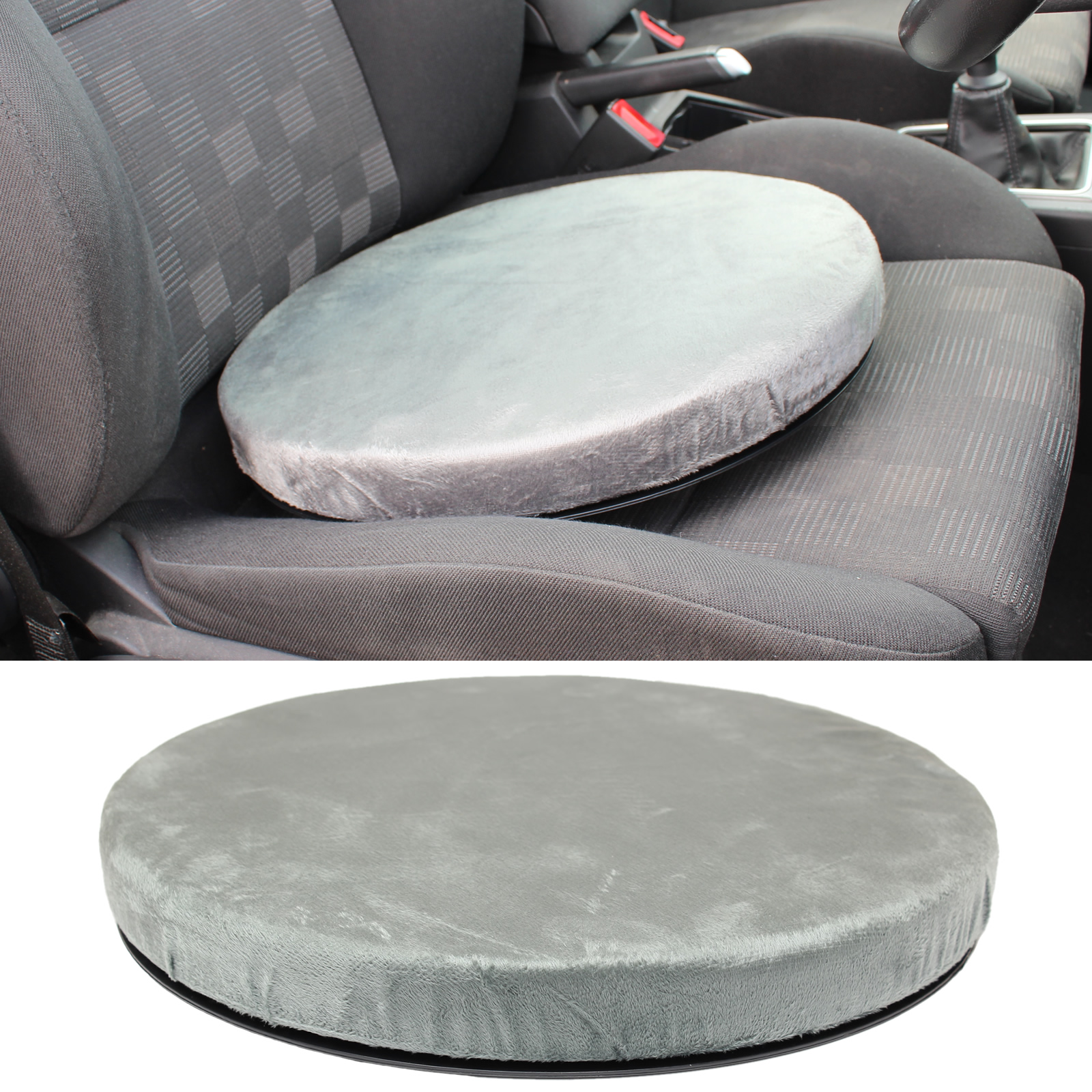 ROTATING SWIVEL SEAT CUSHION DINING CHAIR/CAR SPINNING MOBILITY AID/PAD